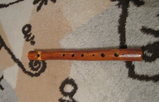 Свистковая флейта (сопранино) из ольхи